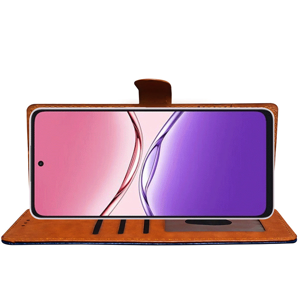 Premium Wallet Flip Cover for Oppo A5 Pro 5G