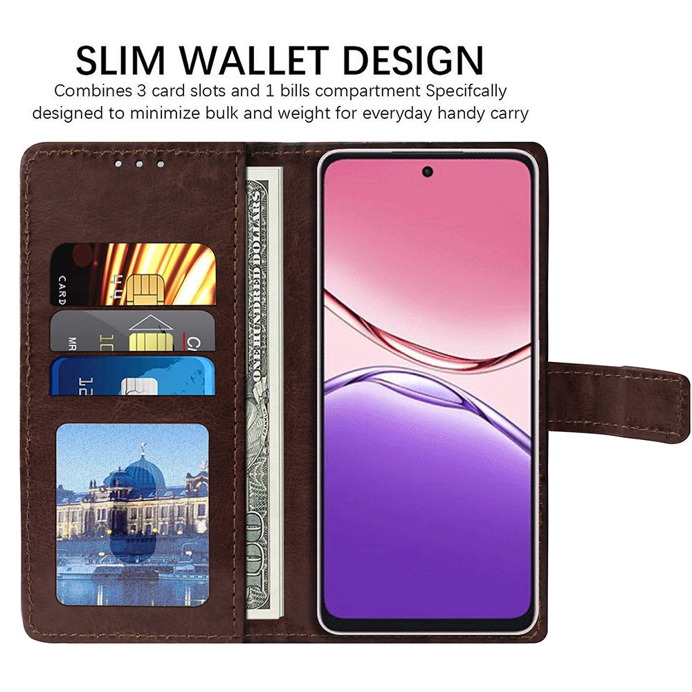 Premium Wallet Flip Cover for Oppo A5 Pro 5G