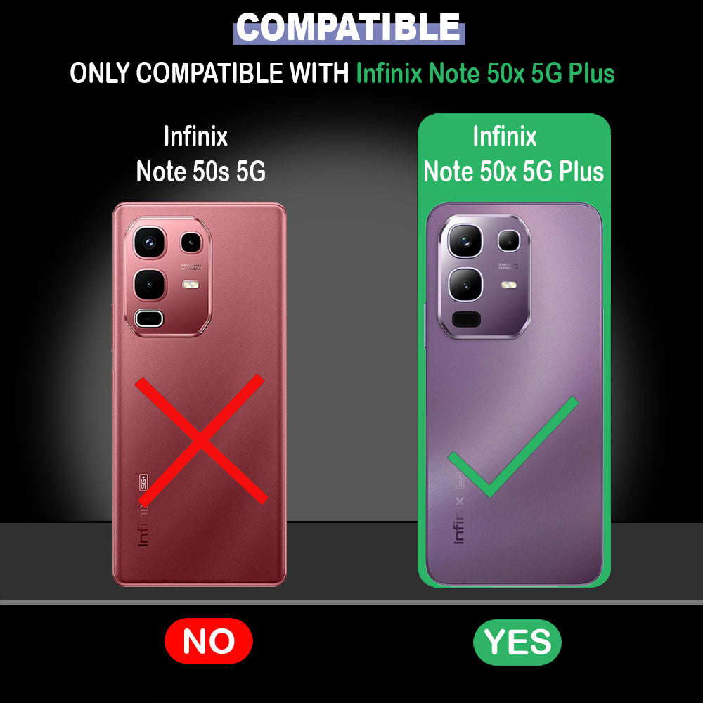 Premium Wallet Flip Cover for Infinix Note 50X 5G Plus