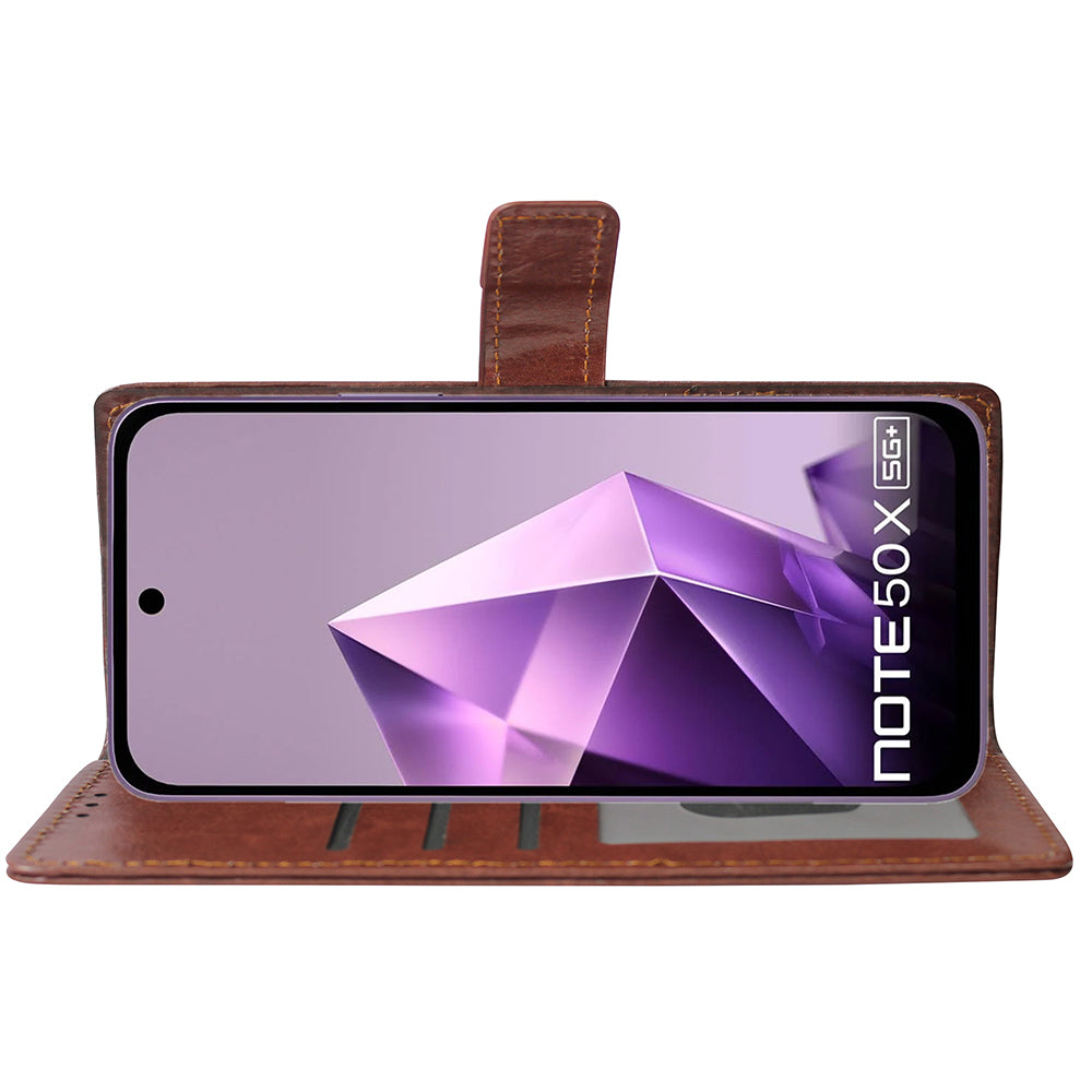 Premium Wallet Flip Cover for Infinix Note 50X 5G Plus