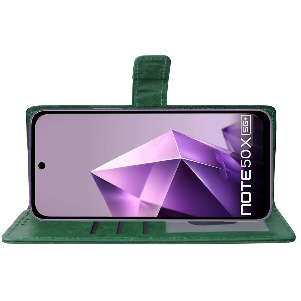Premium Wallet Flip Cover for Infinix Note 50X 5G Plus