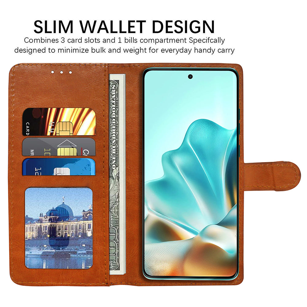Premium Wallet Flip Cover for Motorola Moto Edge 60 Fusion 5G