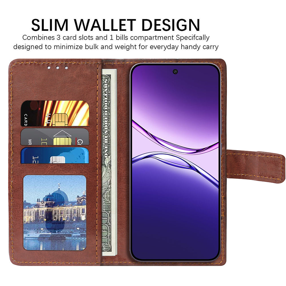 Premium Wallet Flip Cover for Oppo F29 5G