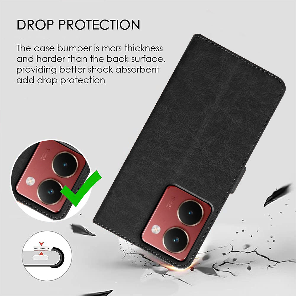 Premium Wallet Flip Cover for Realme P3 Ultra 5G