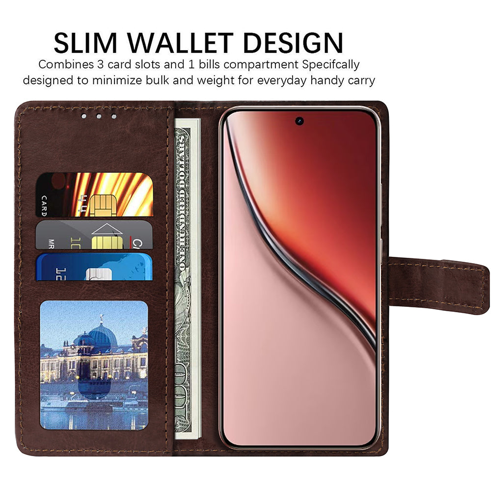 Premium Wallet Flip Cover for Realme P3 Ultra 5G