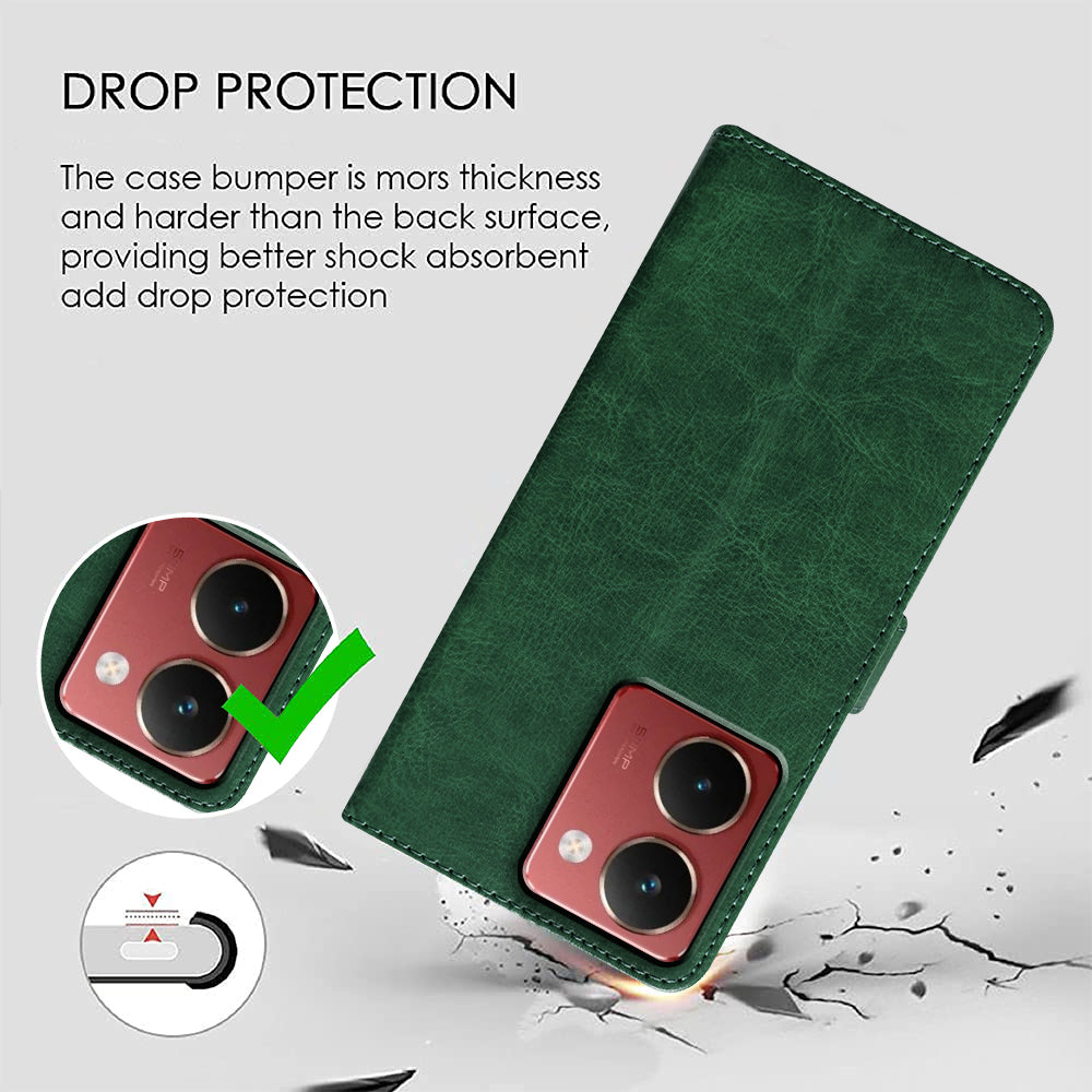Premium Wallet Flip Cover for Realme P3 Ultra 5G