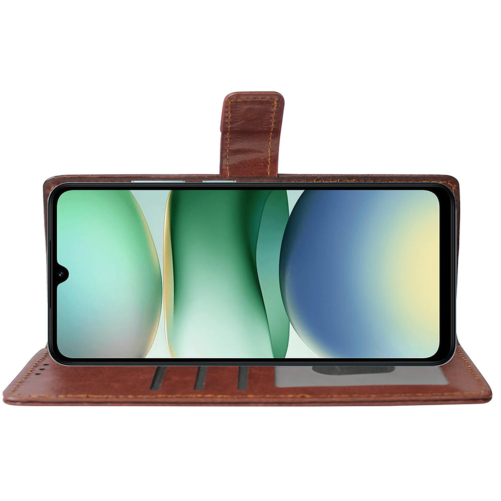 Premium Wallet Flip Cover for Poco C71 4G / Mi Redmi A5 4G