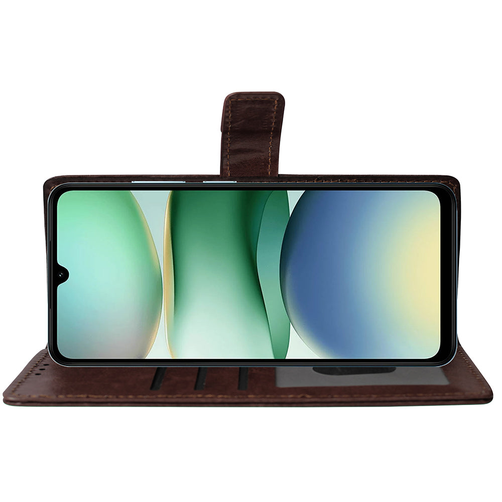 Premium Wallet Flip Cover for Poco C71 4G / Mi Redmi A5 4G