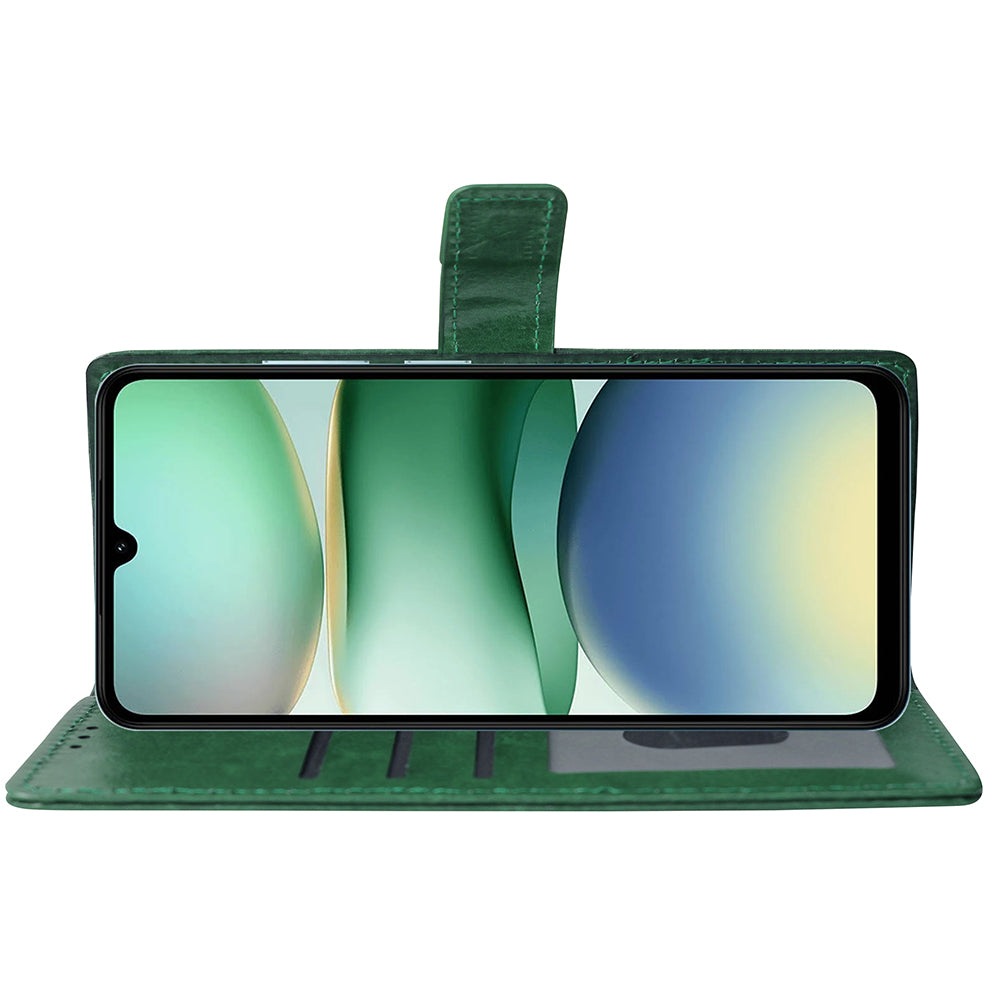 Premium Wallet Flip Cover for Poco C71 4G / Mi Redmi A5 4G