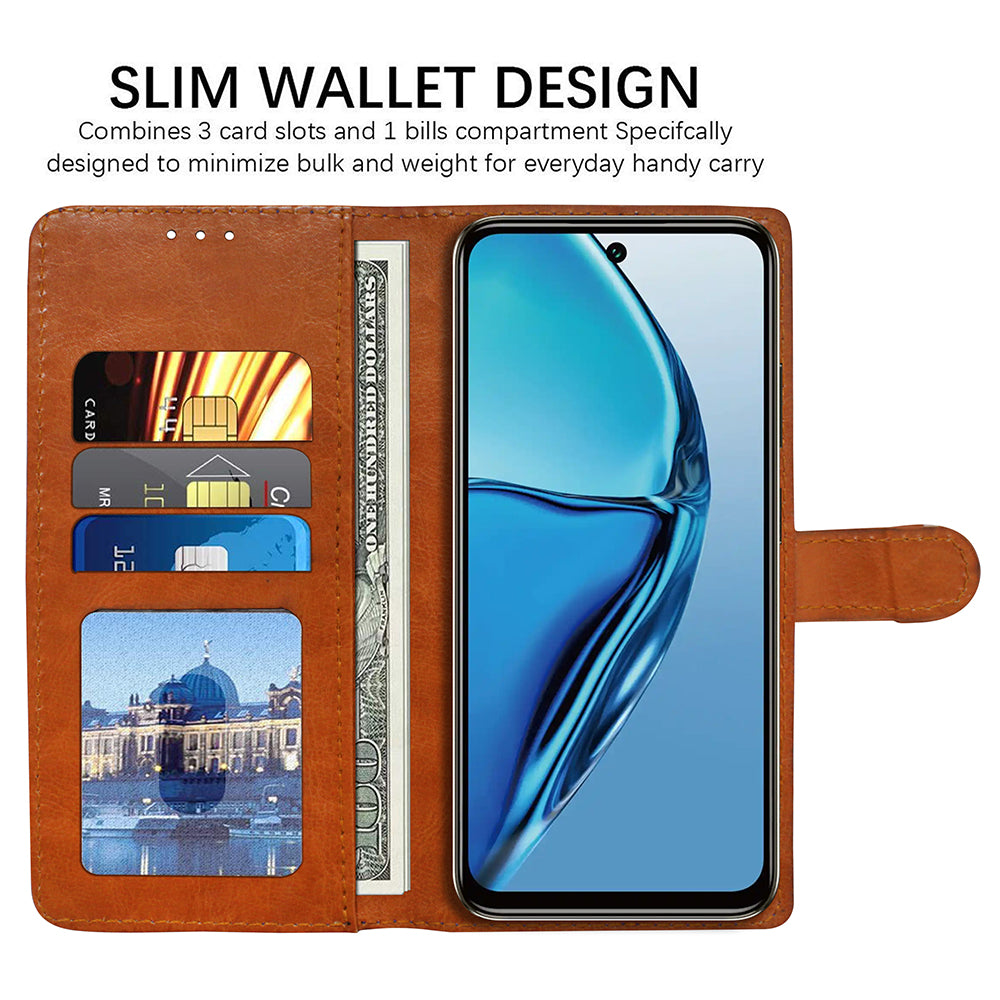 Premium Wallet Flip Cover for Itel A95 5G
