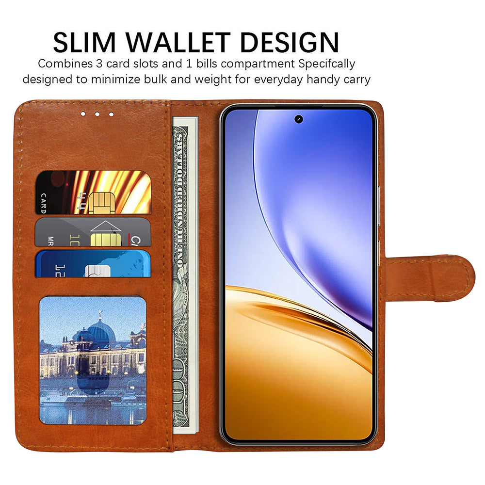 Premium Wallet Flip Cover for Realme 14 5G