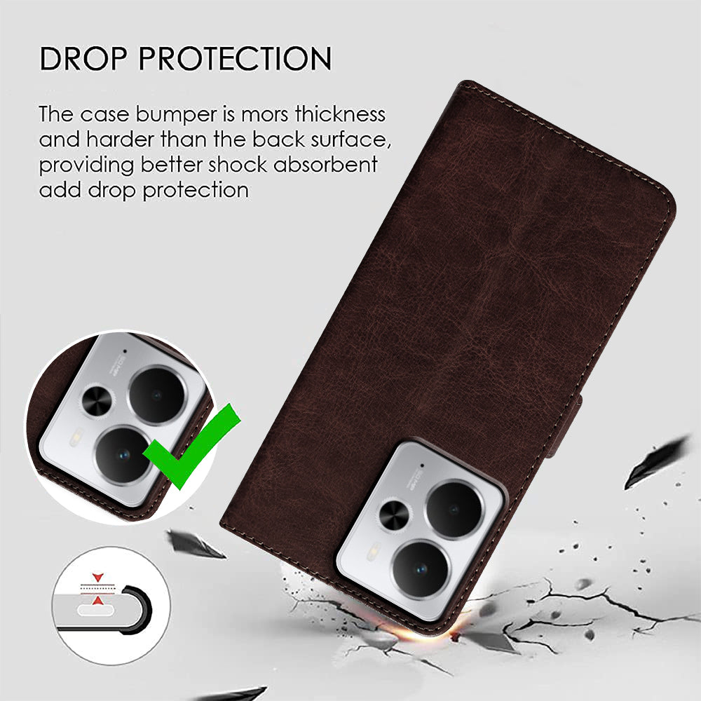 Premium Wallet Flip Cover for Realme 14 5G