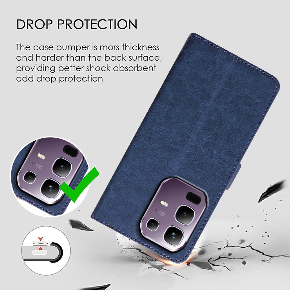 Premium Wallet Flip Cover for Infinix Note 50s 5G Plus