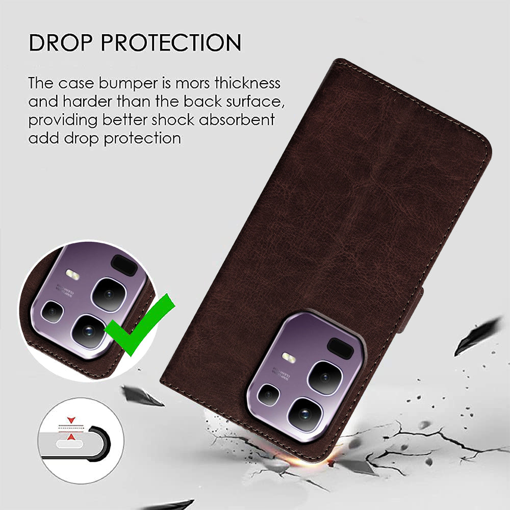 Premium Wallet Flip Cover for Infinix Note 50s 5G Plus