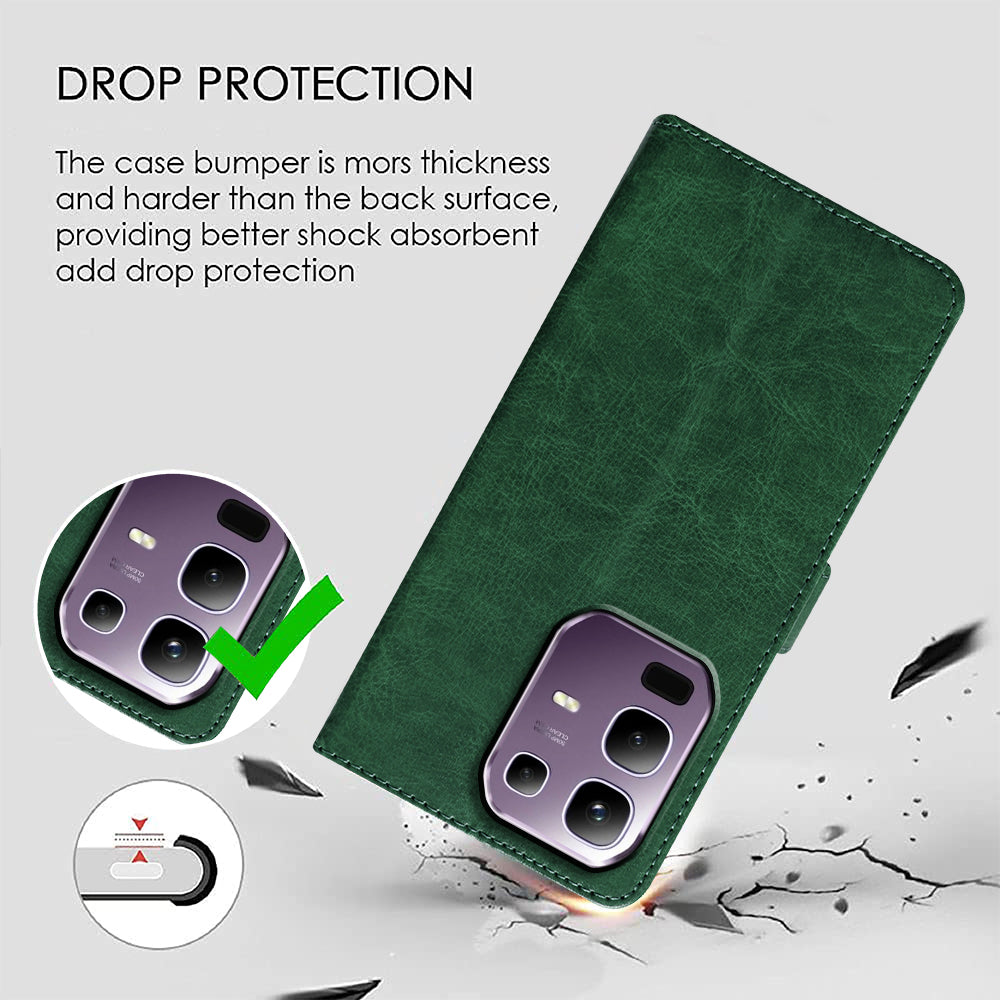 Premium Wallet Flip Cover for Infinix Note 50s 5G Plus