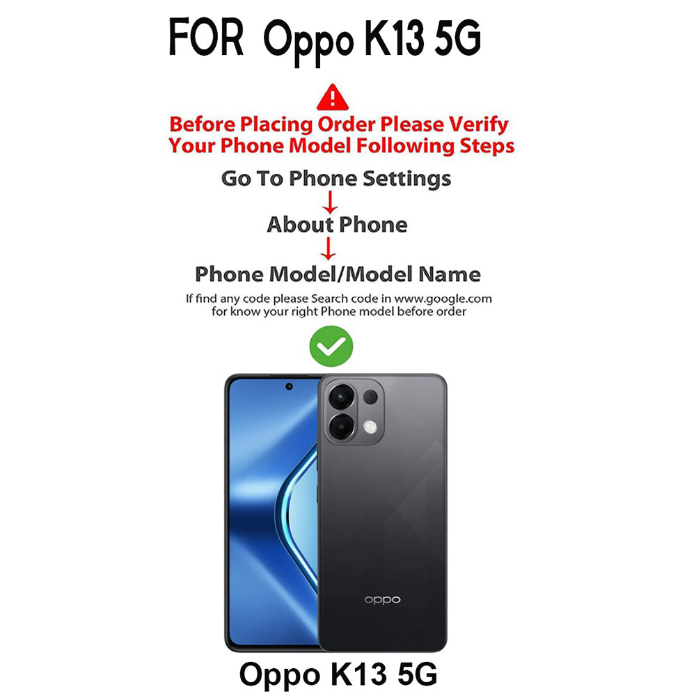 Premium Wallet Flip Cover for Oppo K13 5G