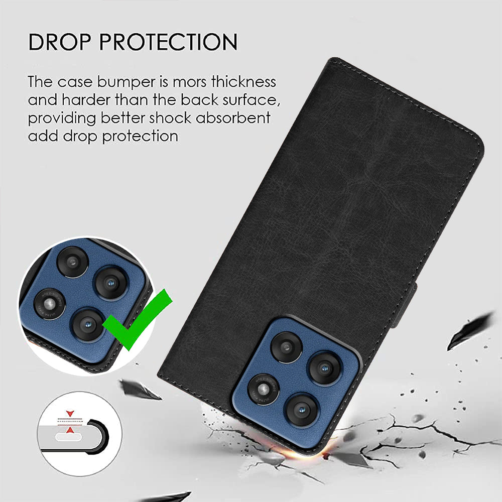 Premium Wallet Flip Cover for Motorola Edge 60 Stylus 5G