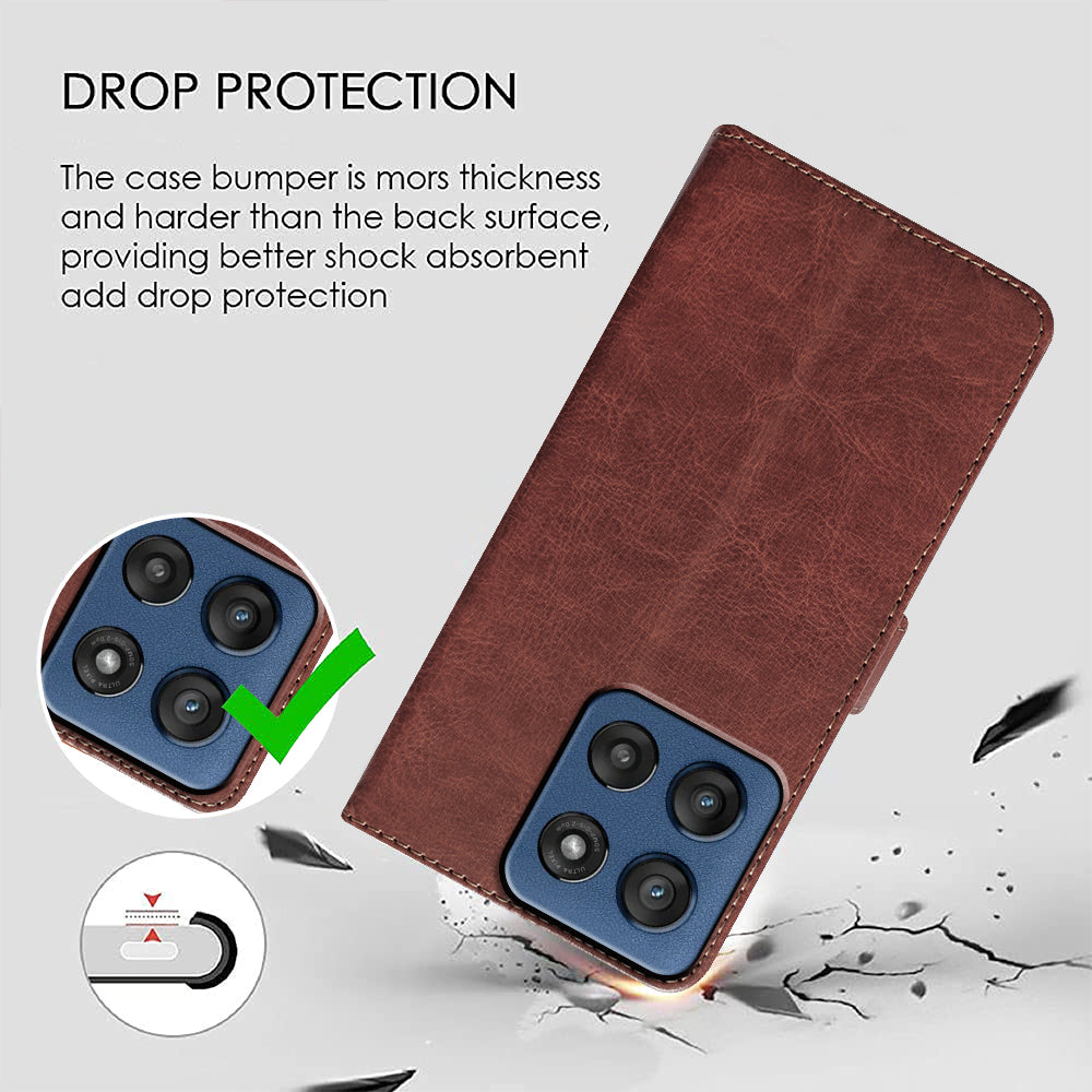 Premium Wallet Flip Cover for Motorola Edge 60 Stylus 5G