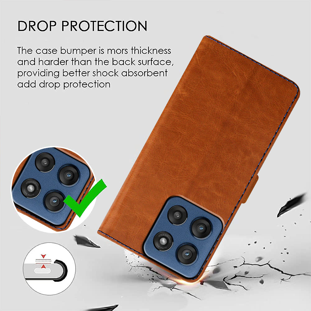 Premium Wallet Flip Cover for Motorola Edge 60 Stylus 5G