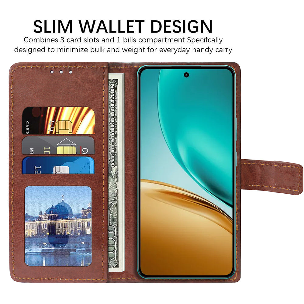 Premium Wallet Flip Cover for Realme 14T 5G