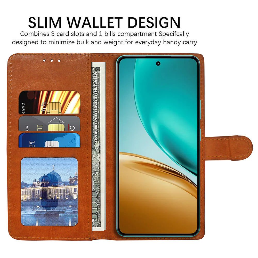 Premium Wallet Flip Cover for Realme 14T 5G