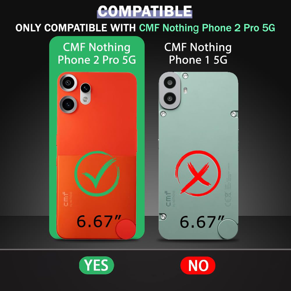 Premium Wallet Flip Cover for CMF by Nothing Phone 2 Pro 5G