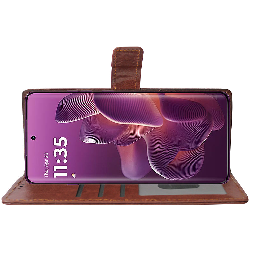 Premium Wallet Flip Cover for Motorola Moto Edge 60 Pro 5G