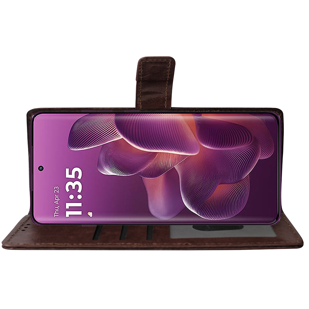 Premium Wallet Flip Cover for Motorola Moto Edge 60 Pro 5G