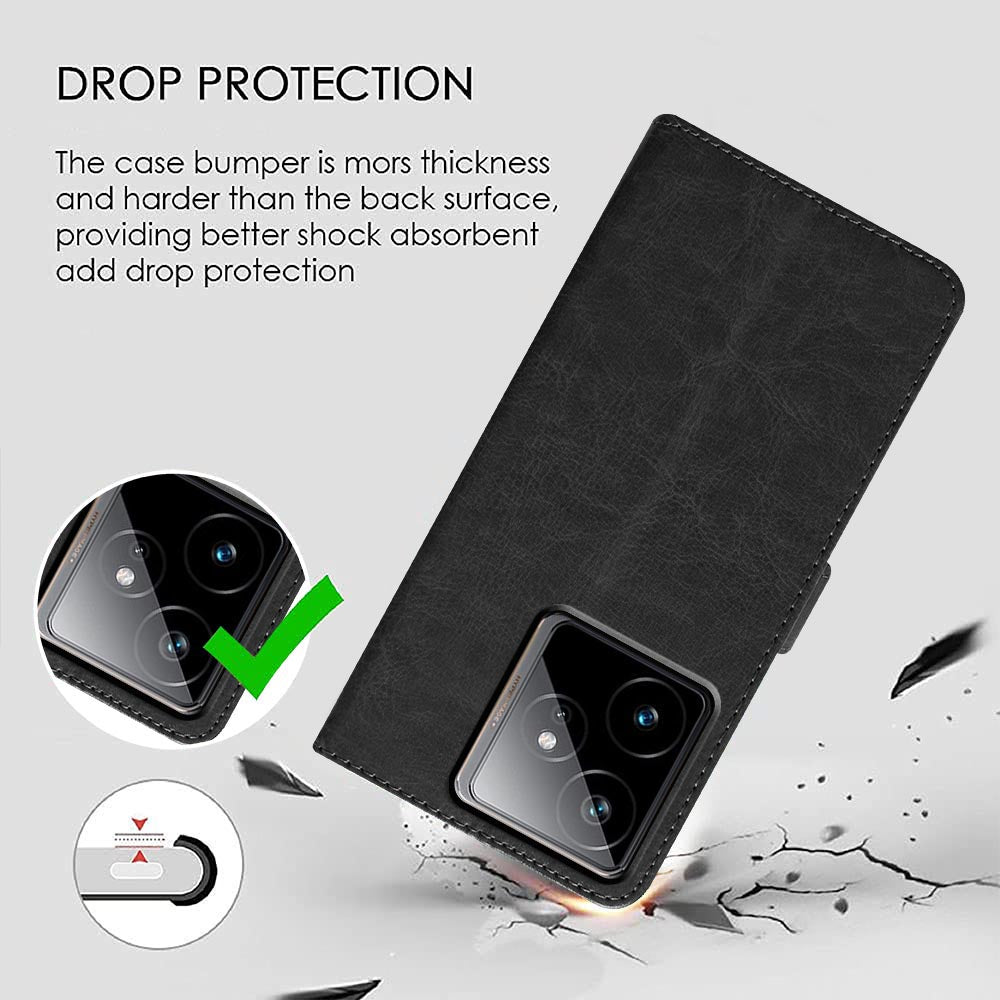 Premium Wallet Flip Cover for Realme GT 7 5G / GT 7T 5G