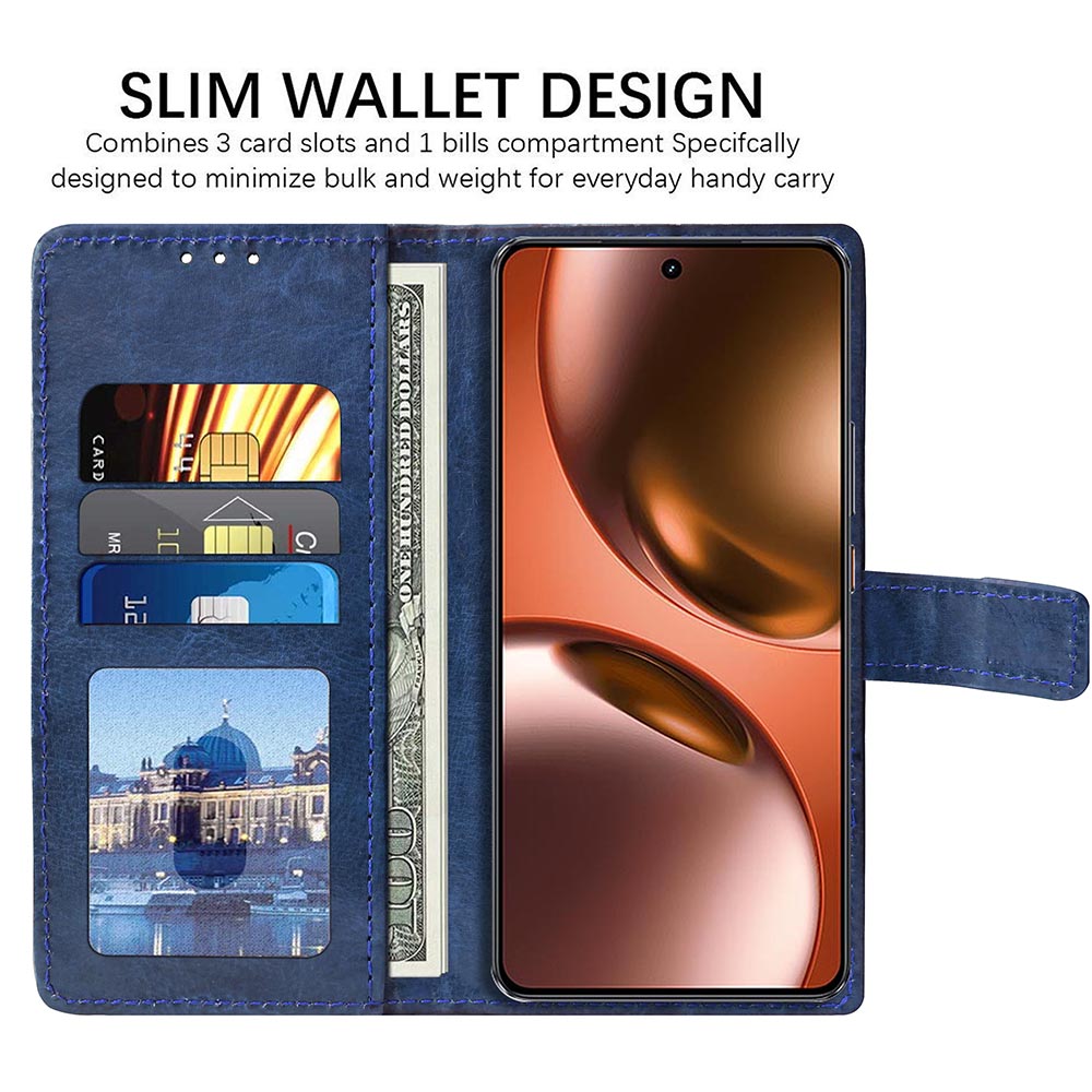Premium Wallet Flip Cover for Realme GT 7 5G / GT 7T 5G