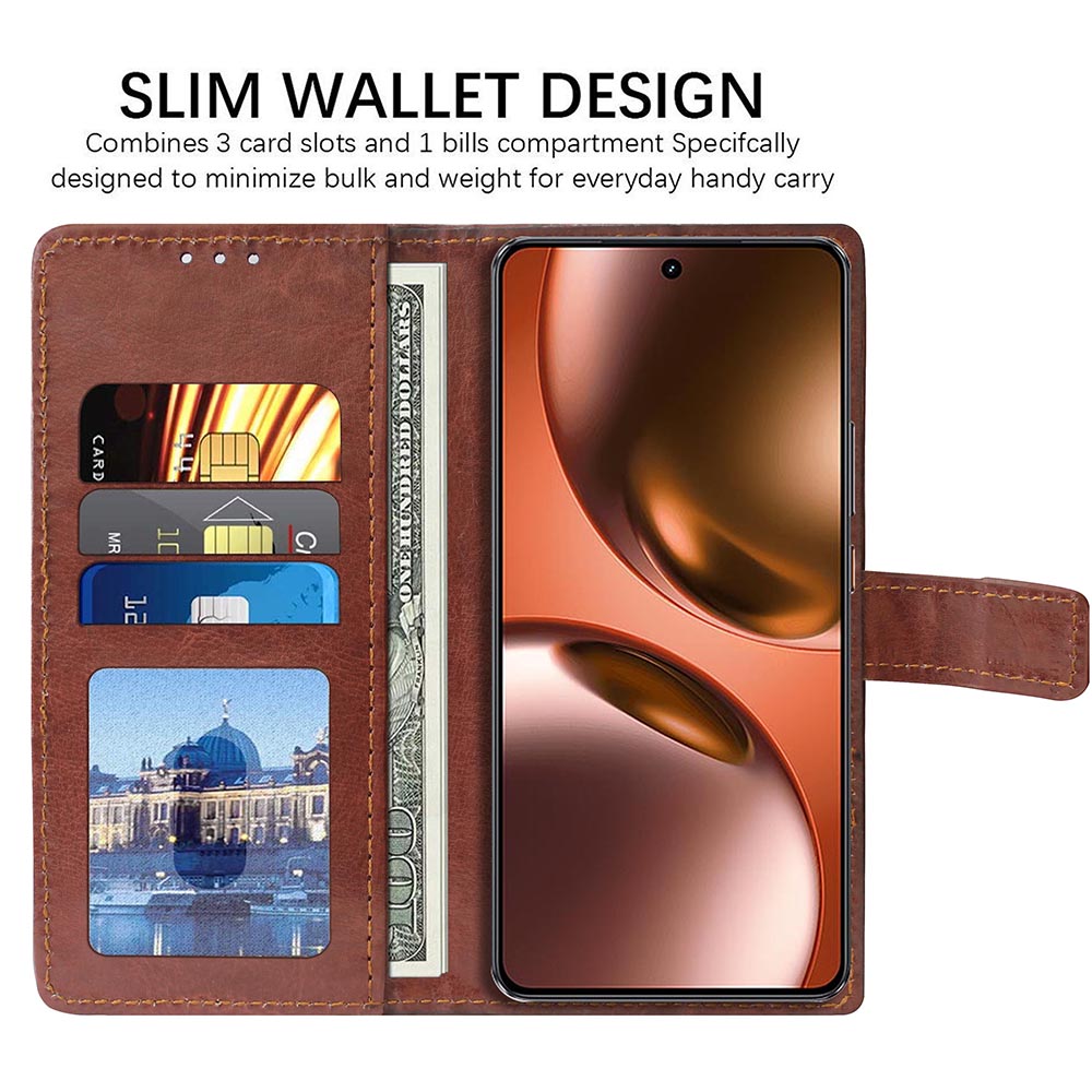 Premium Wallet Flip Cover for Realme GT 7 5G / GT 7T 5G