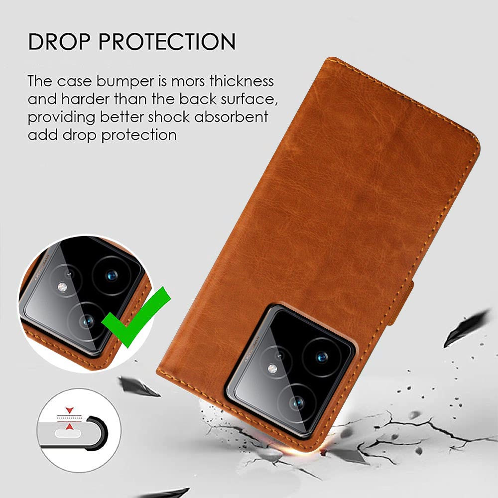 Premium Wallet Flip Cover for Realme GT 7 5G / GT 7T 5G