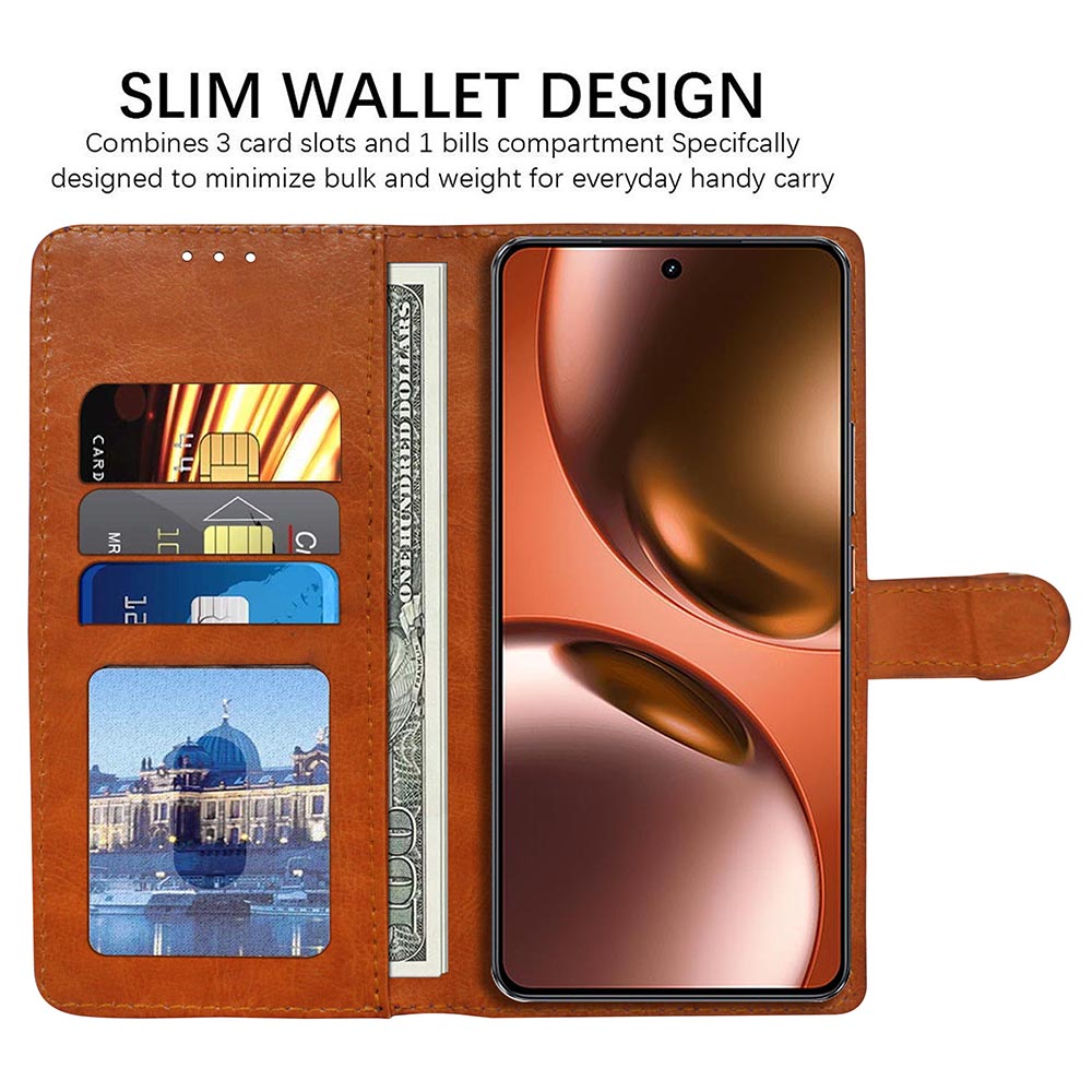Premium Wallet Flip Cover for Realme GT 7 5G / GT 7T 5G