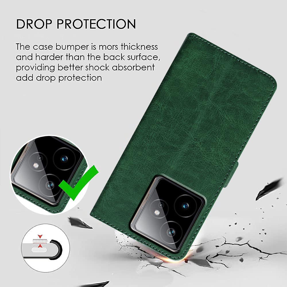 Premium Wallet Flip Cover for Realme GT 7 5G / GT 7T 5G