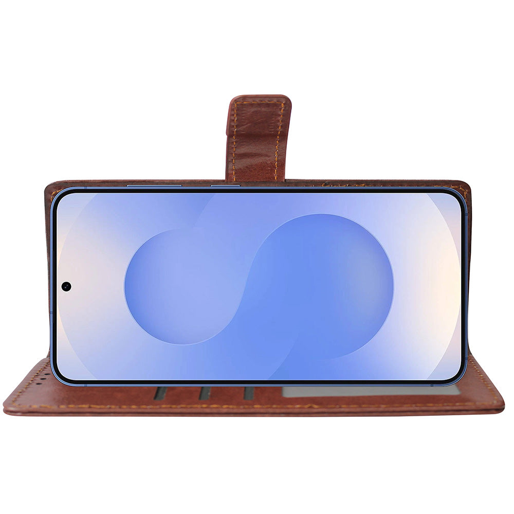 Premium Wallet Flip Cover for Samsung Galaxy S25 Edge 5G