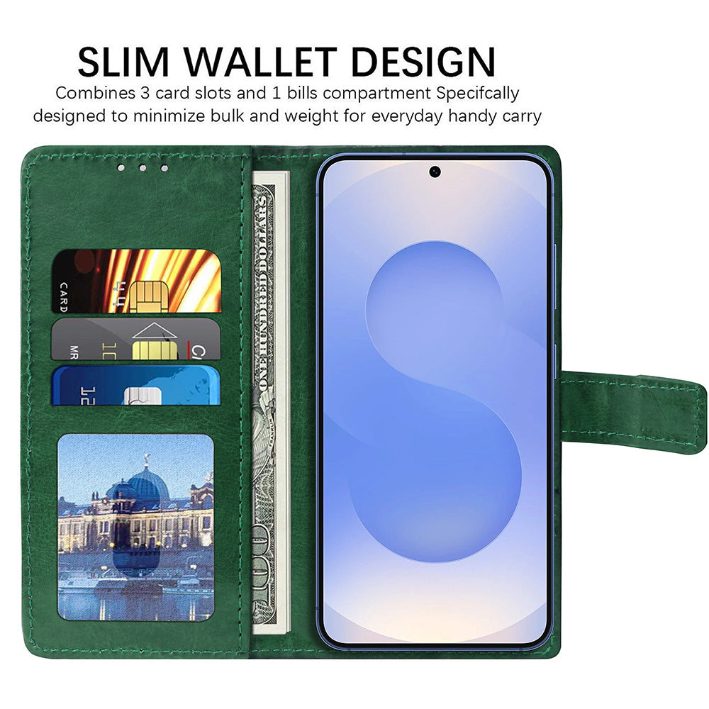 Premium Wallet Flip Cover for Samsung Galaxy S25 Edge 5G