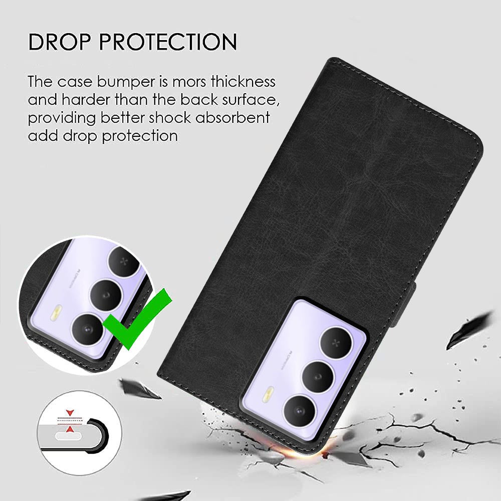 Premium Wallet Flip Cover for Realme C73 5G / C75 4G / C75 5G