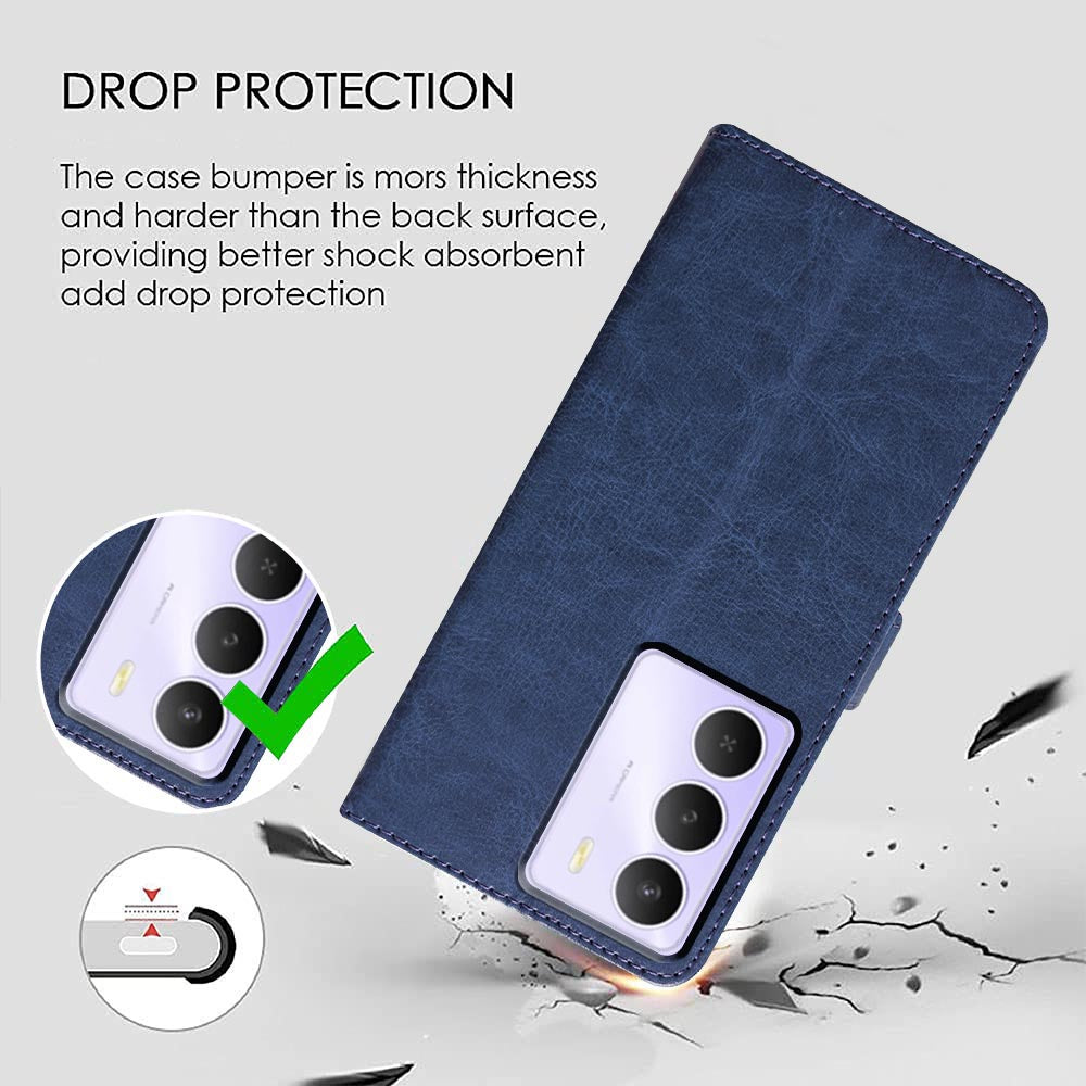 Premium Wallet Flip Cover for Realme C73 5G / C75 4G / C75 5G