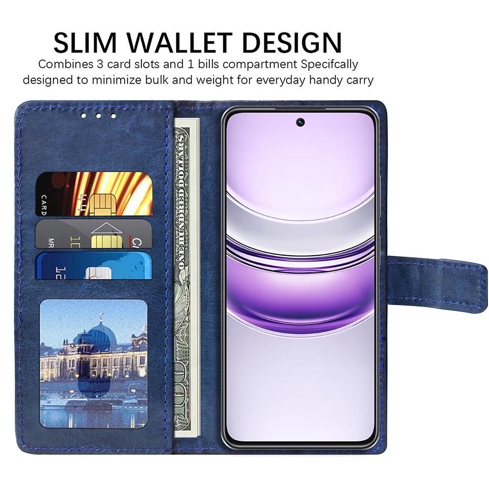 Premium Wallet Flip Cover for Realme C73 5G / C75 4G / C75 5G