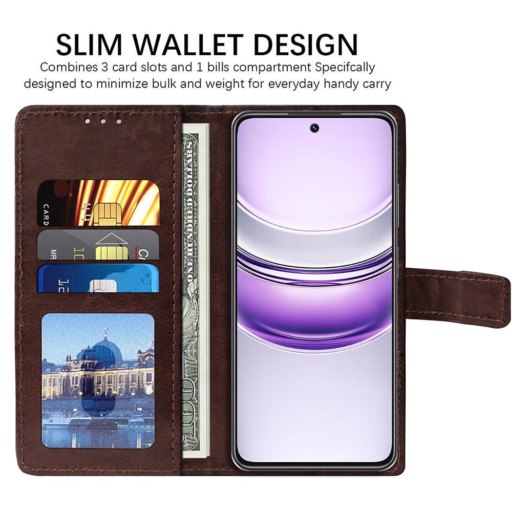 Premium Wallet Flip Cover for Realme C73 5G / C75 4G / C75 5G