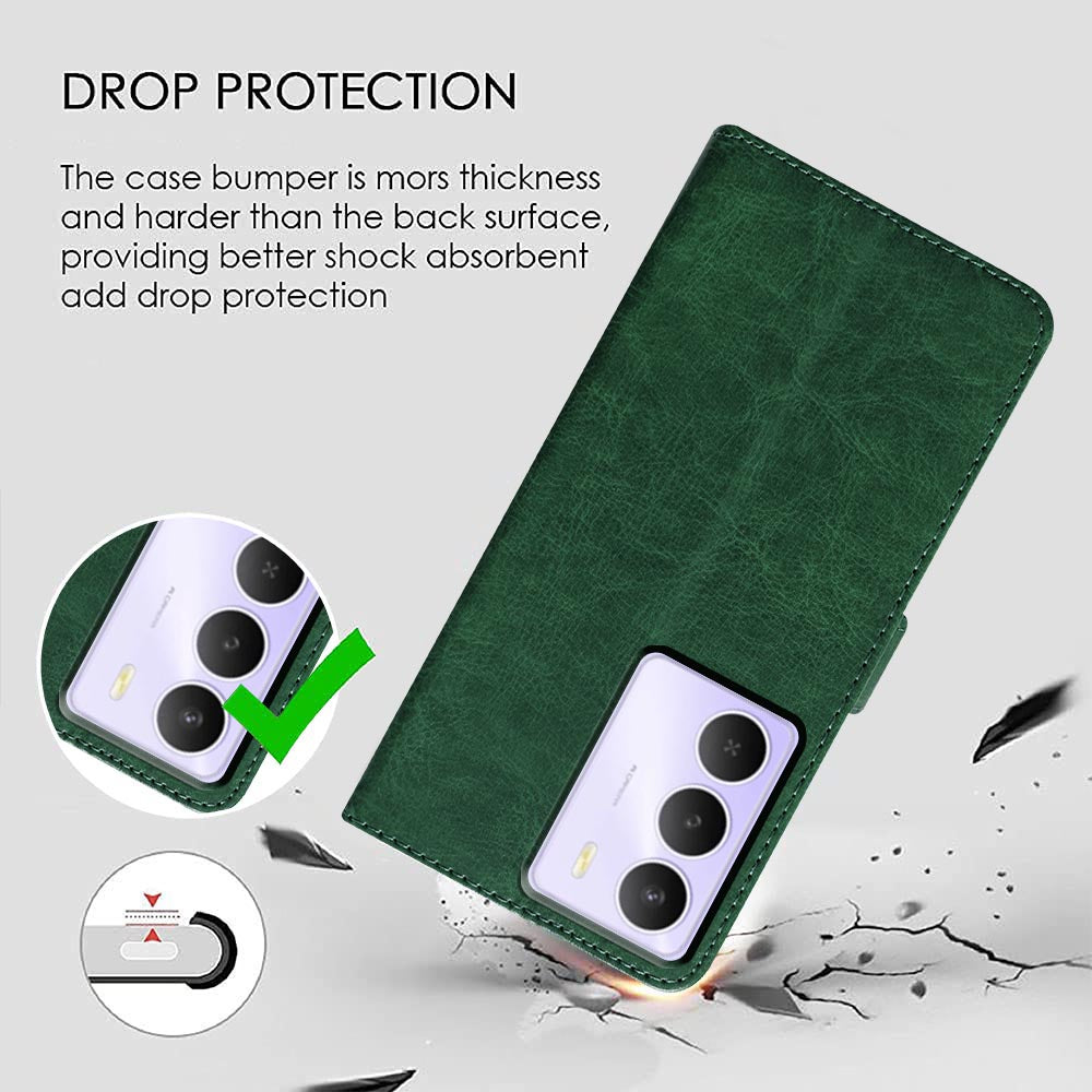 Premium Wallet Flip Cover for Realme C73 5G / C75 4G / C75 5G