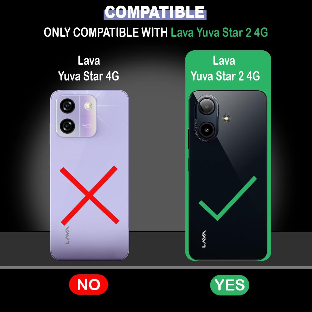 Premium Wallet Flip Cover for Lava Yuva Star 2 4G