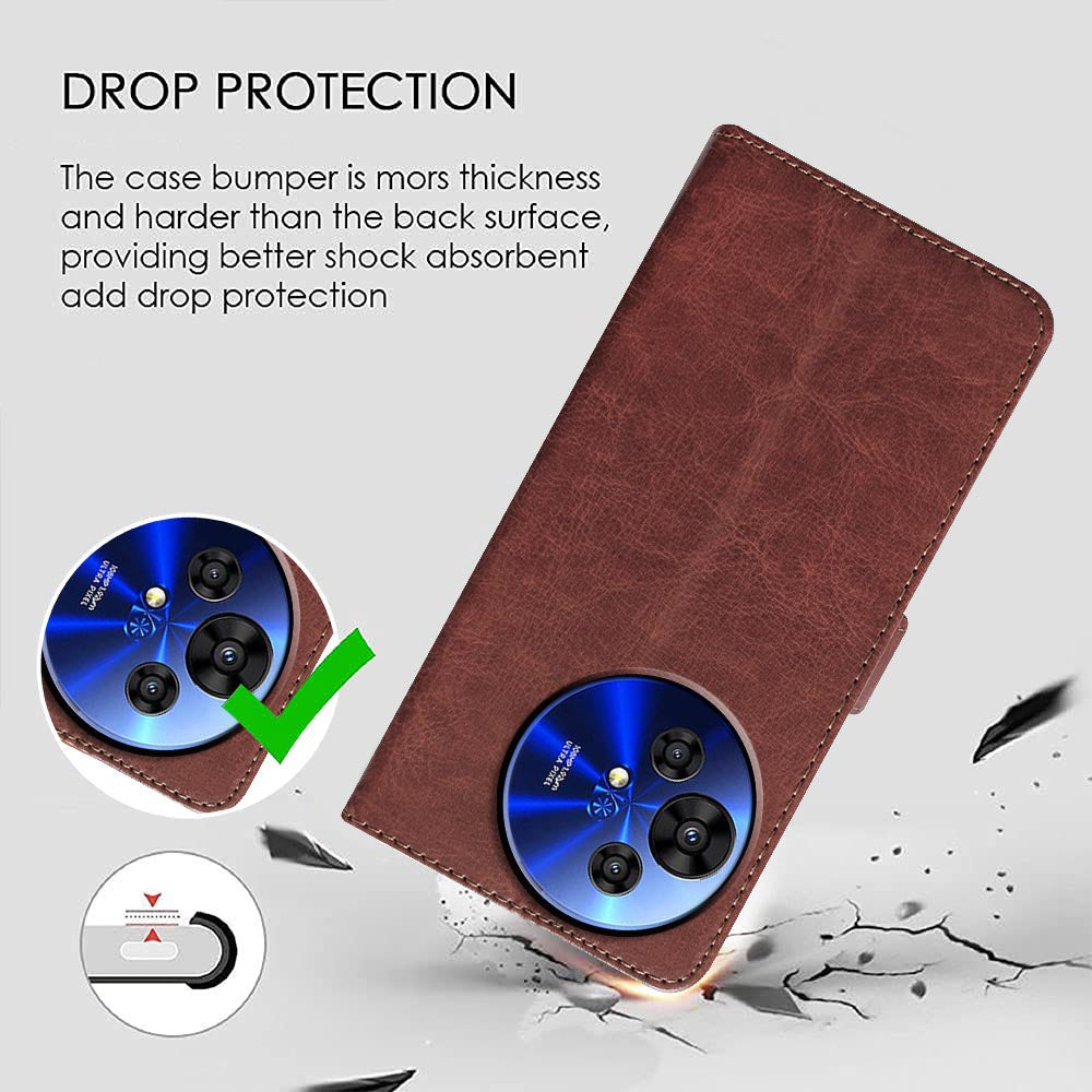 Premium Wallet Flip Cover for Alcatel V3 Ultra 5G
