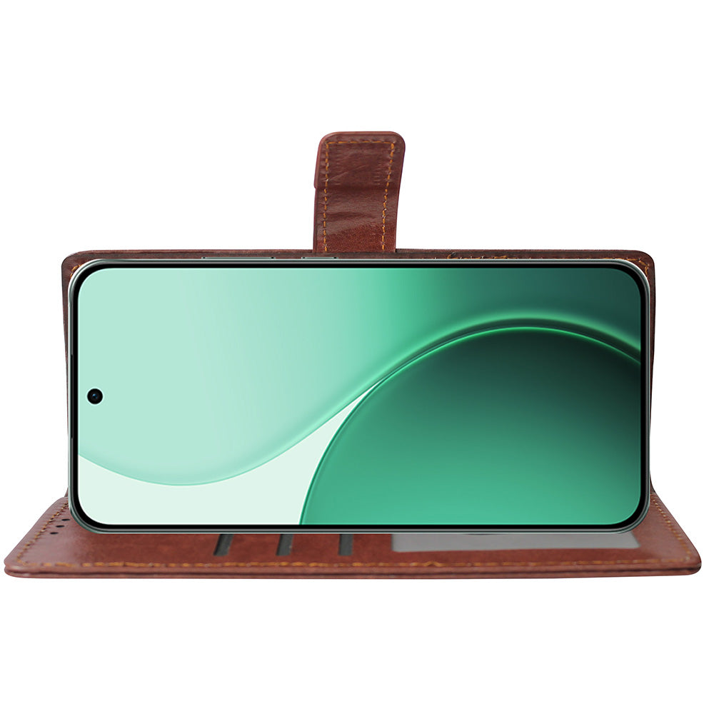 Premium Wallet Flip Cover for Oppo Reno14 Pro 5G