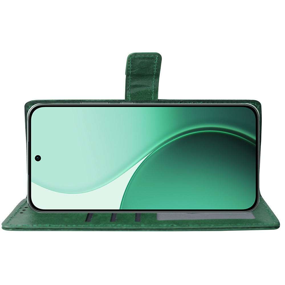 Premium Wallet Flip Cover for Oppo Reno14 Pro 5G