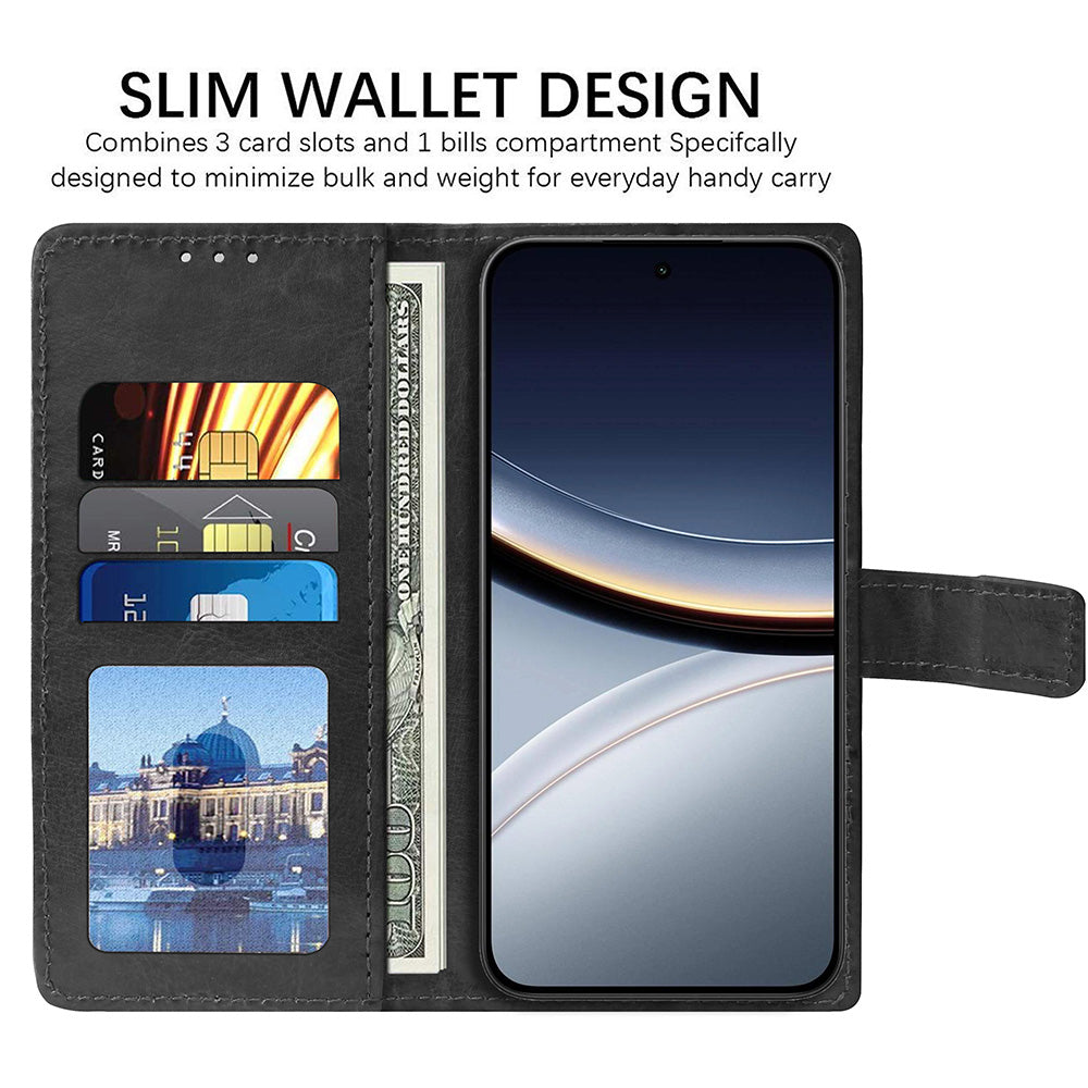 Premium Wallet Flip Cover for Poco F7 5G