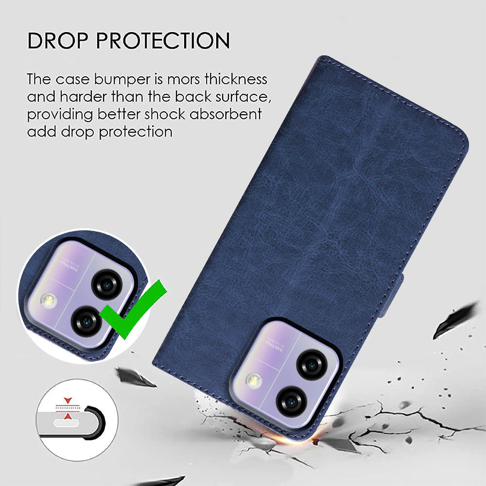 Premium Wallet Flip Cover for Lava Yuva Star 4G