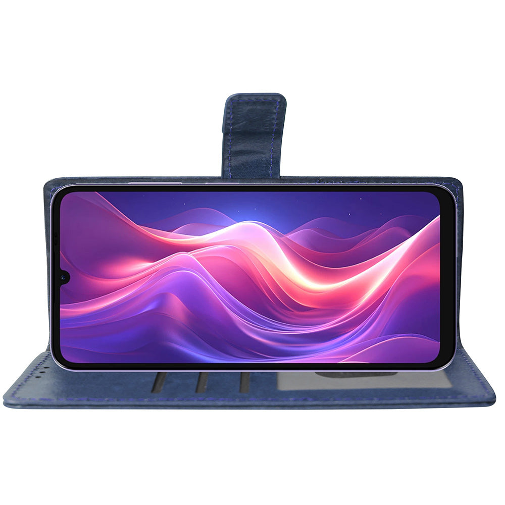 Premium Wallet Flip Cover for Lava Yuva Star 4G