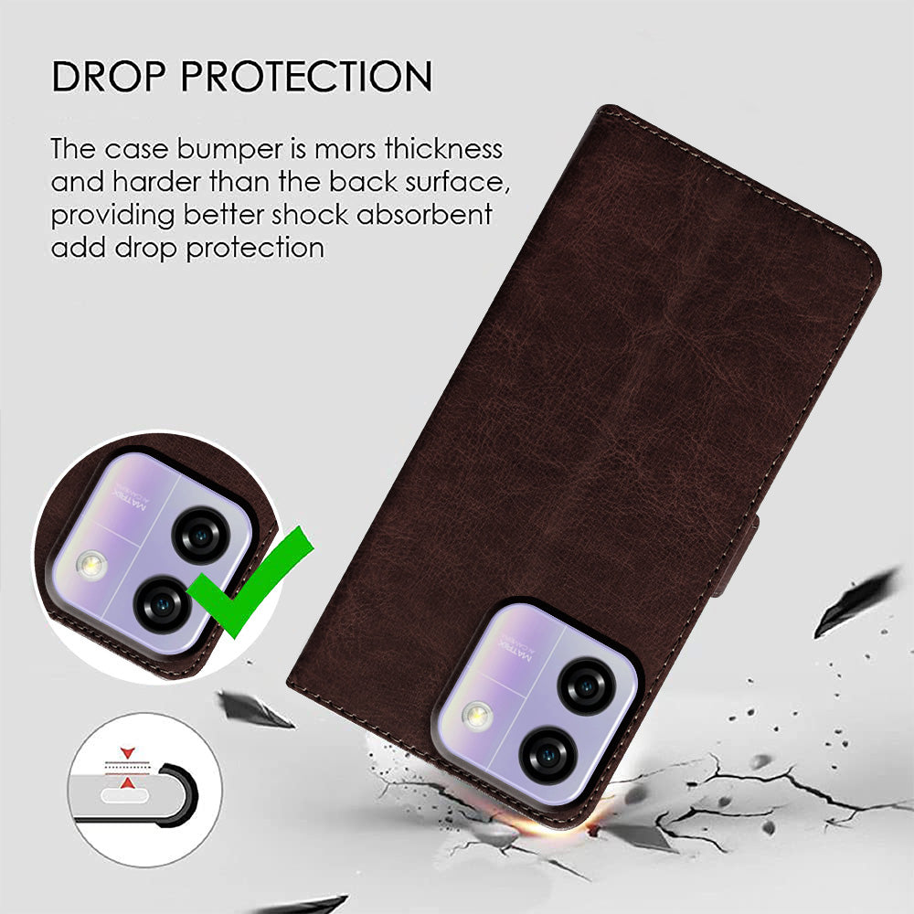 Premium Wallet Flip Cover for Lava Yuva Star 4G