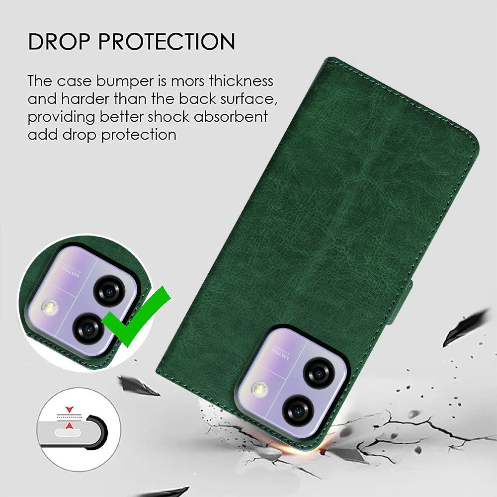 Premium Wallet Flip Cover for Lava Yuva Star 4G